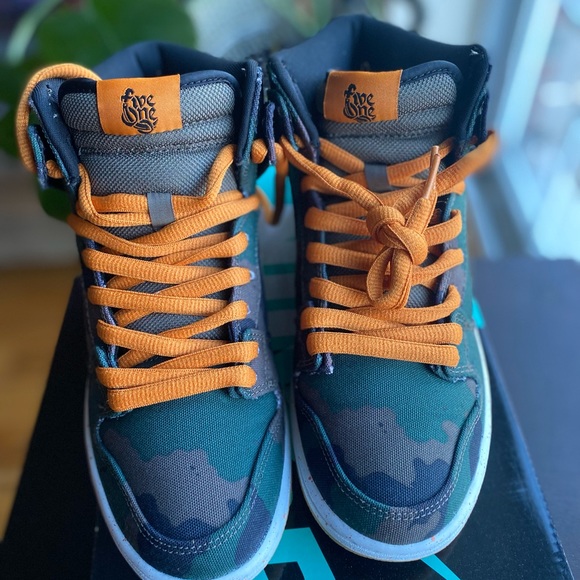 Nike Dunk SB High FiveOneO Camo - Picture 4 of 7